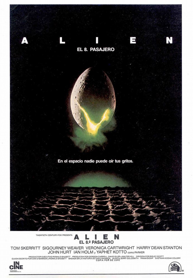 ALIEN 1 EL OCTAVO PASAJERO - Alien - 1979