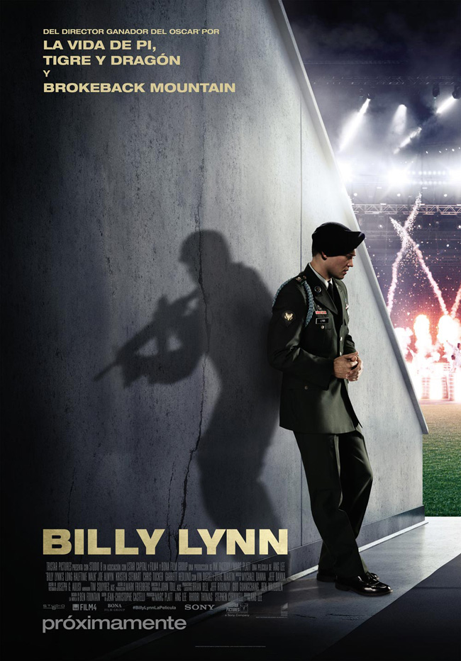 BILLY LYNN - Billy Lynn's long halftime walk - 2016