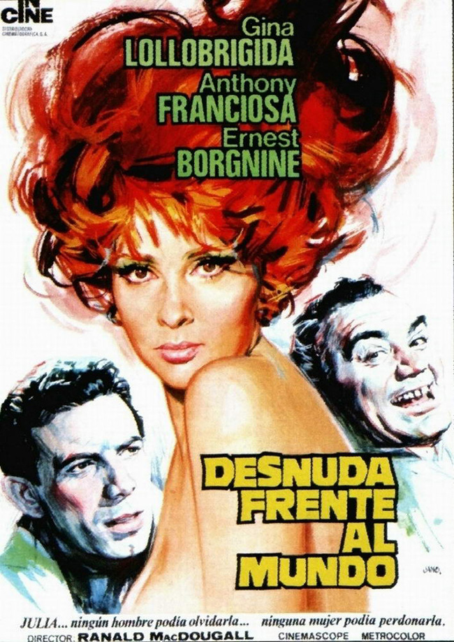 DESNUDA FRENTE AL MUNDO - Go Naked In The World - 1961