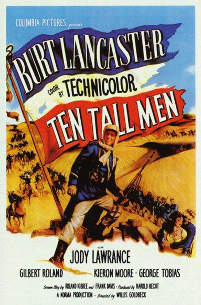 DIEZ VALIENTES - Ten Tall Men - 1951