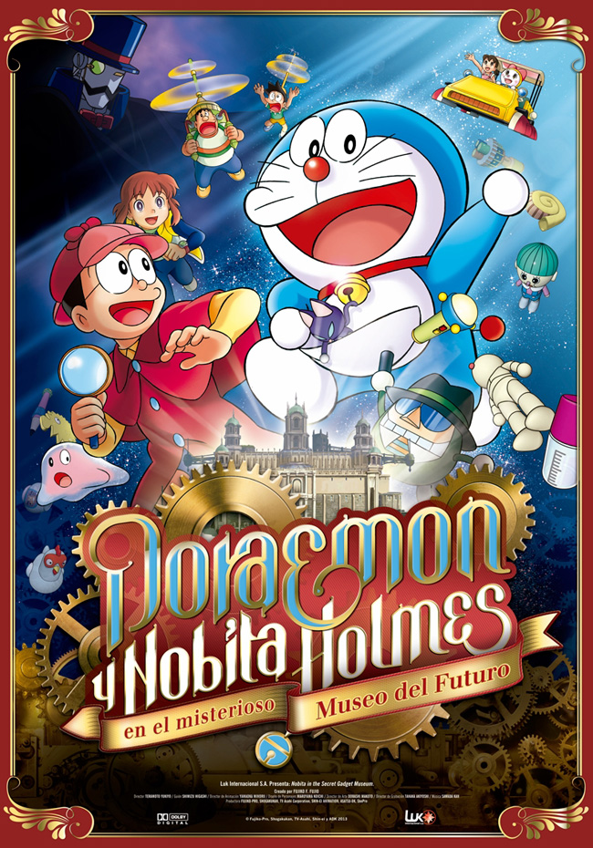 DORAEMON Y NOBITA HOLMES EN EL MISTERIOSO MUSEO DEL FUTURO - Doraemon, Nobita no Himitsu no Museum - 2013