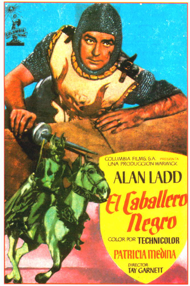 EL CABALLERO NEGRO - The Black Knight - 1954