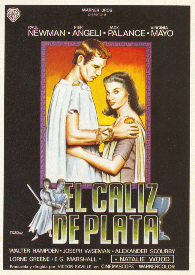 EL CALIZ DE PLATA - The Silver Chalice - 1954
