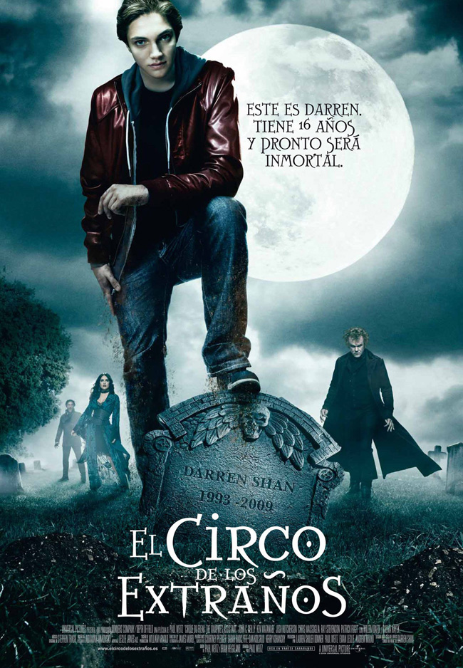 EL CIRCO DE LOS EXTRAÑOS -  Cirque du Freak, The vampire's assistant  - 2009