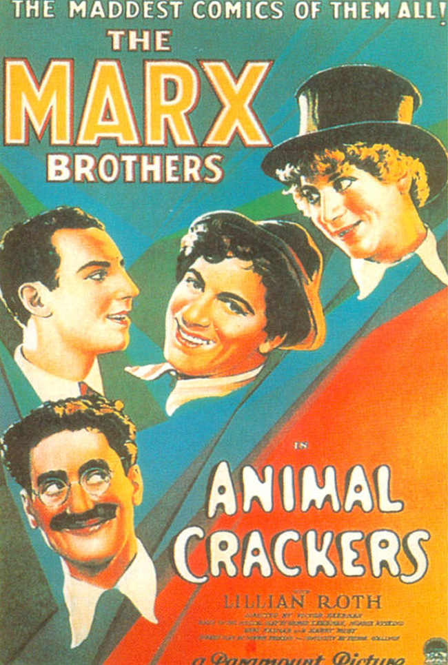 EL CONFLICTO DE LOS MARX - Animal Crackers - 1930