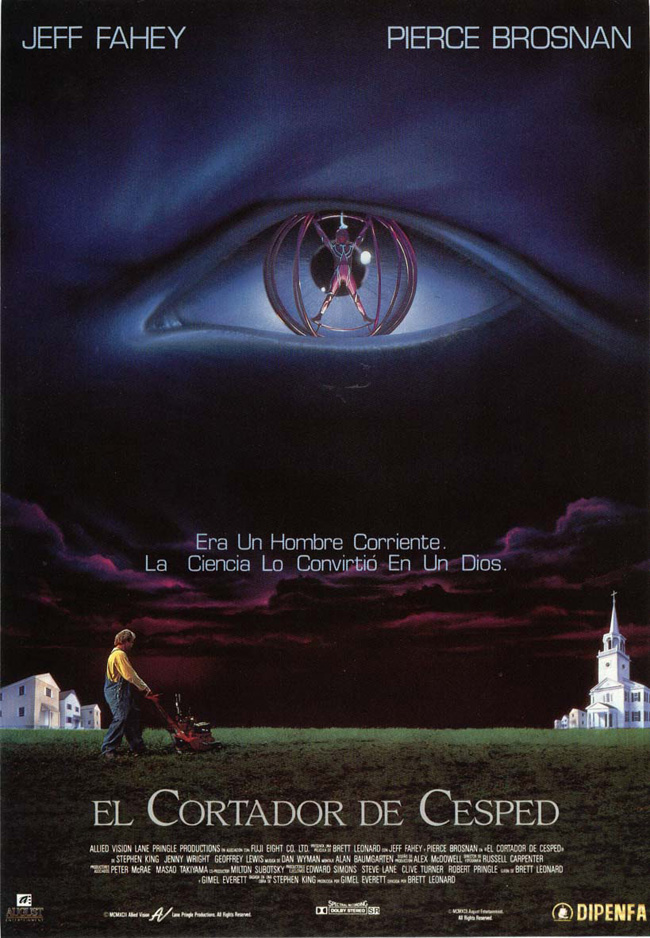 EL CORTADOR DE CESPED - The lawnmover man - 1992