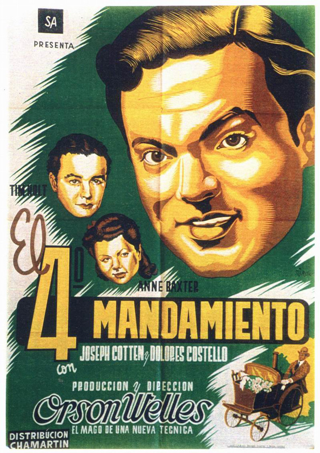 EL CUARTO MANDAMIENTO - The Magnificent Ambersons - 1942