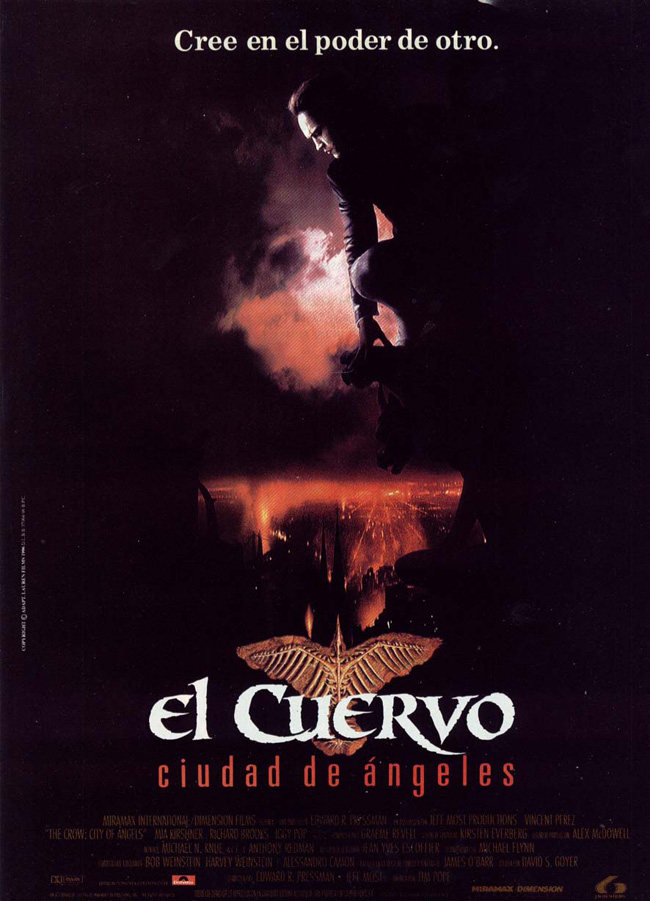EL CUERVO CIUDAD DE LOS ANGELES - The Crow, city of angels - 1996