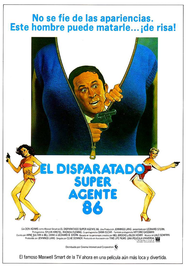 EL DISPARATADO SUPER AGENTE 86 - The Nude Bomb - 1980