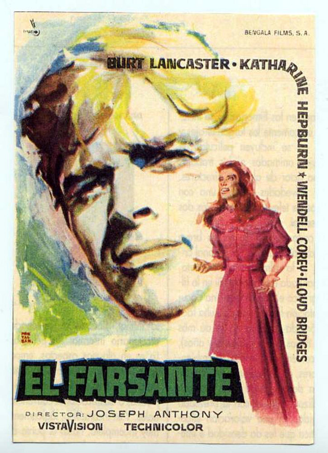 EL FARSANTE- THE RAINMAKER - 1956
