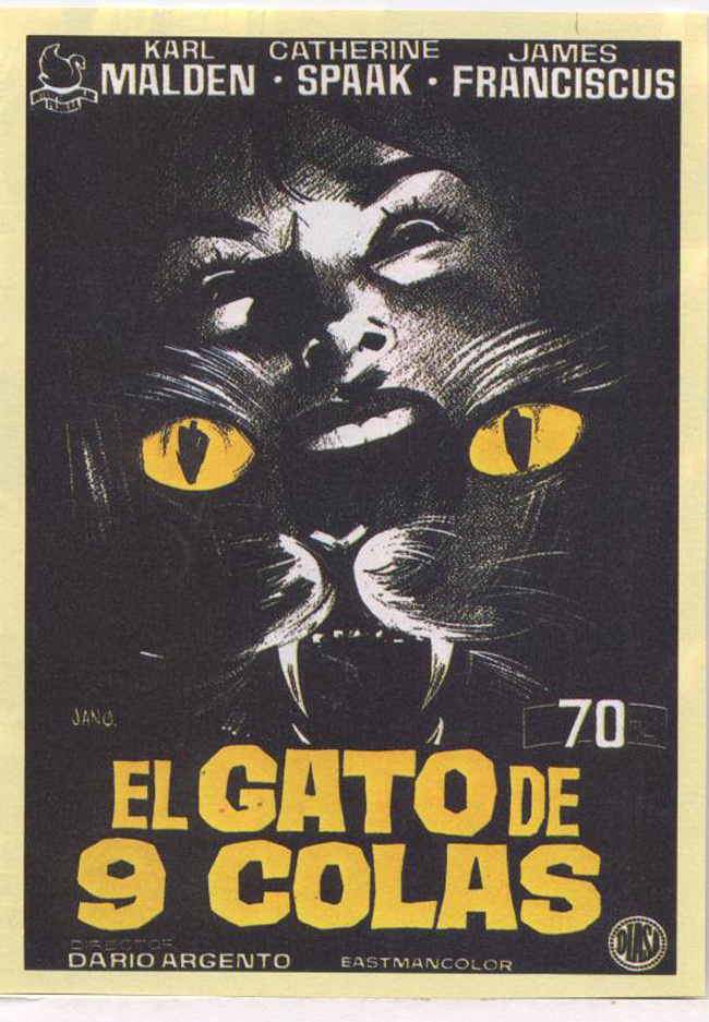 EL GATO DE NUEVE COLAS - Il Gatto a nove code - 1971