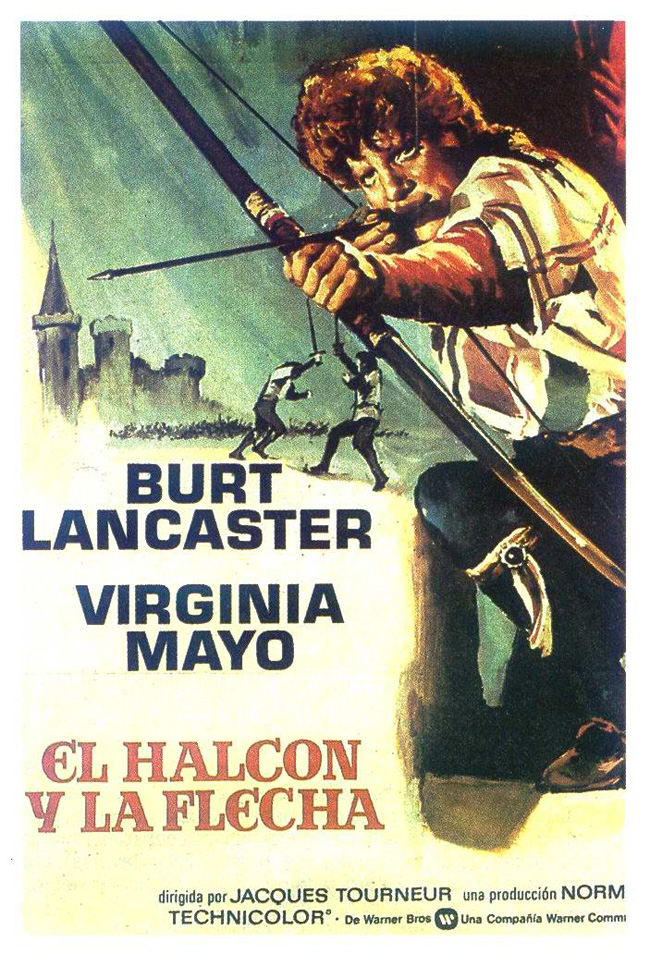 EL HALCON Y LA FLECHA -The Flame and the Arrow - 1950
