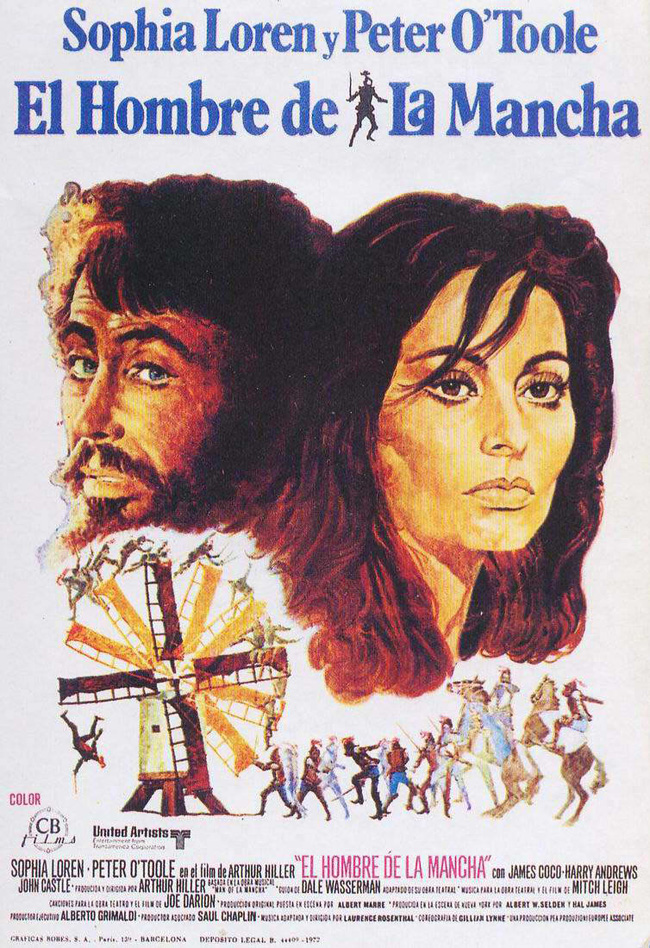 EL HOMBRE DE LA MANCHA - Man of La Mancha - 1972