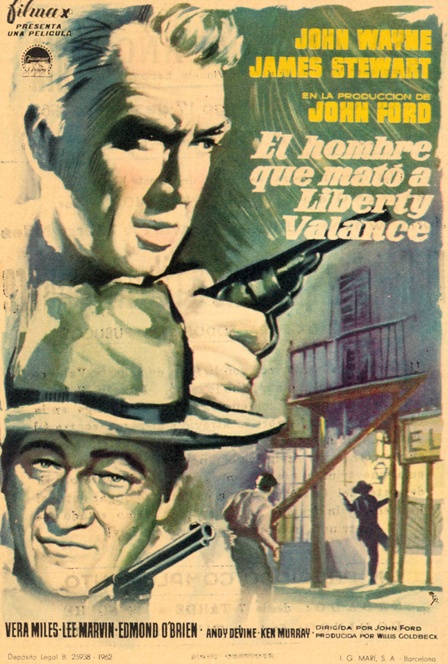 EL HOMBRE QUE MATO A LIBERTY VALANCE - The Man Who Shot Liberty Valance - 1962 C2
