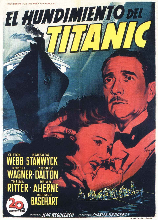 EL HUNDIMIENTO DEL TITANIC - Titanic - 1953