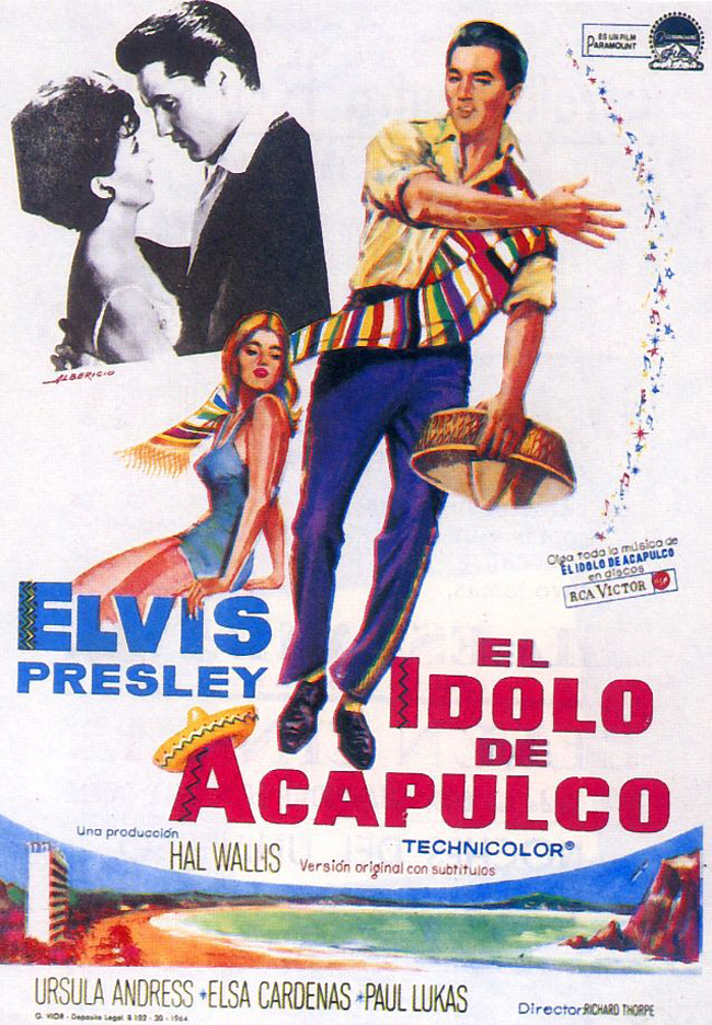EL IDOLO DE ACAPULCO - Fun in Acapulco - 1963