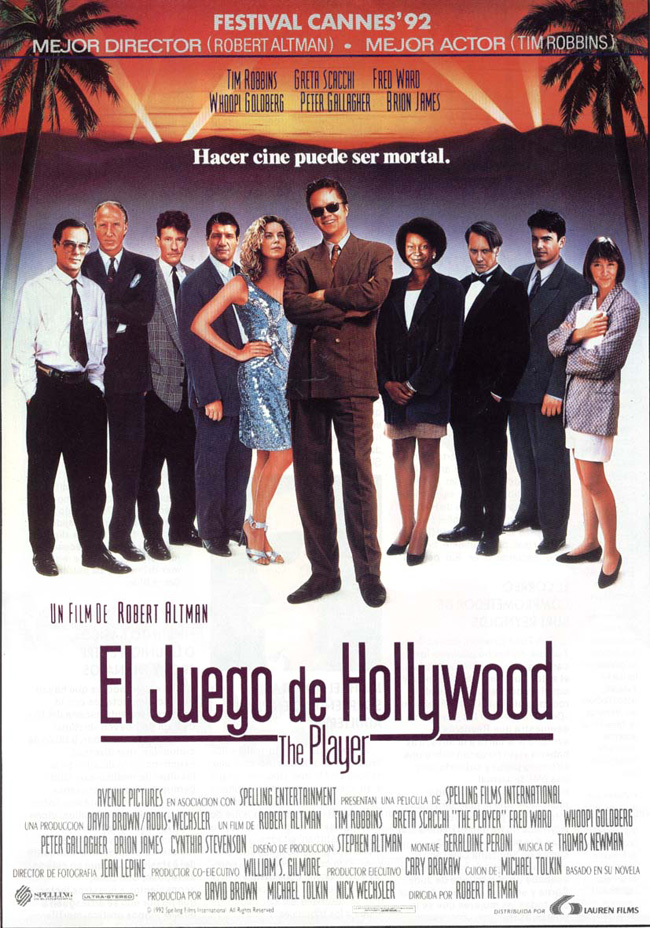 EL JUEGO DE HOLLYWOOD - The player - 1991