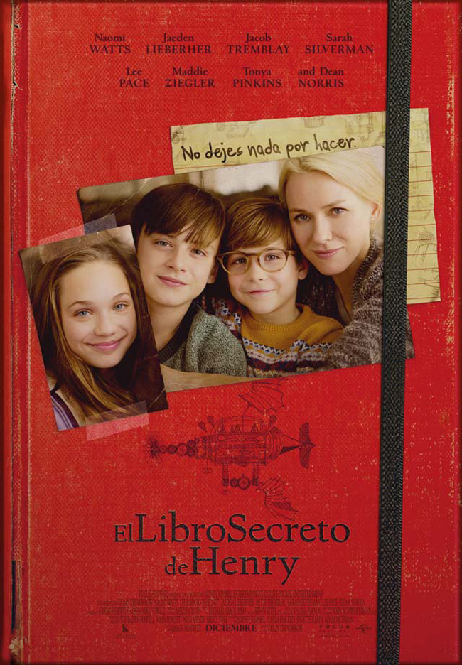 EL LIBRO SECRETO DE HENRY - The book of Henry - 2017