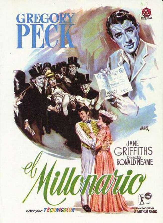 EL MILLONARIO - The Million Pound Note - 1953