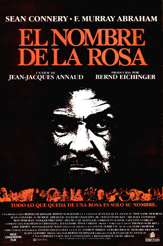 EL NOMBRE DE LA ROSA - Le nom de la rose - 1986 C2