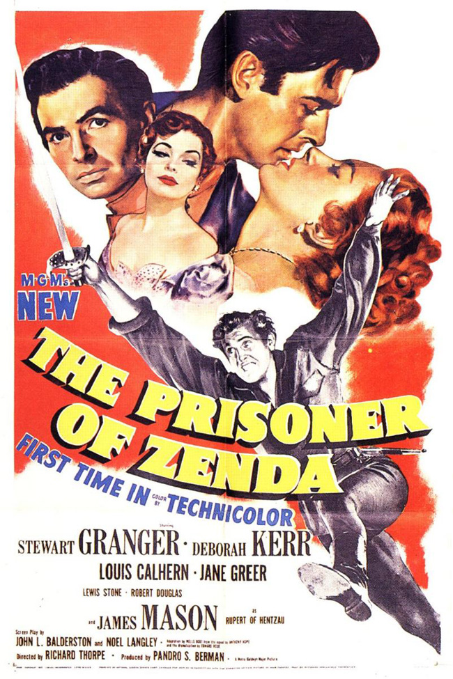EL PRISIONERO DE ZENDA - The priosner of Zenda - 1952