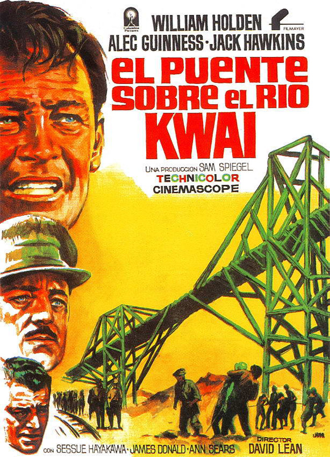 EL PUENTE SOBRE EL RIO KWAI - The bridge on the river Kwai - 1957