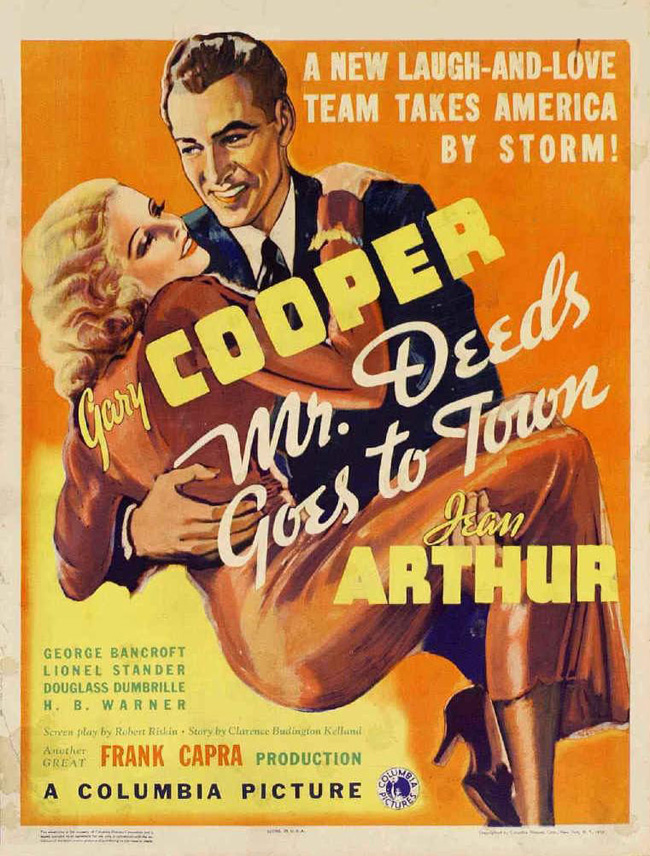 EL SECRETO DE VIVIR - Mr. Deeds Goes To Town - 1936