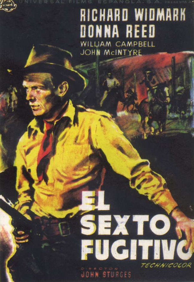 EL SEXTO FUGITIVO - Backlash - 1956