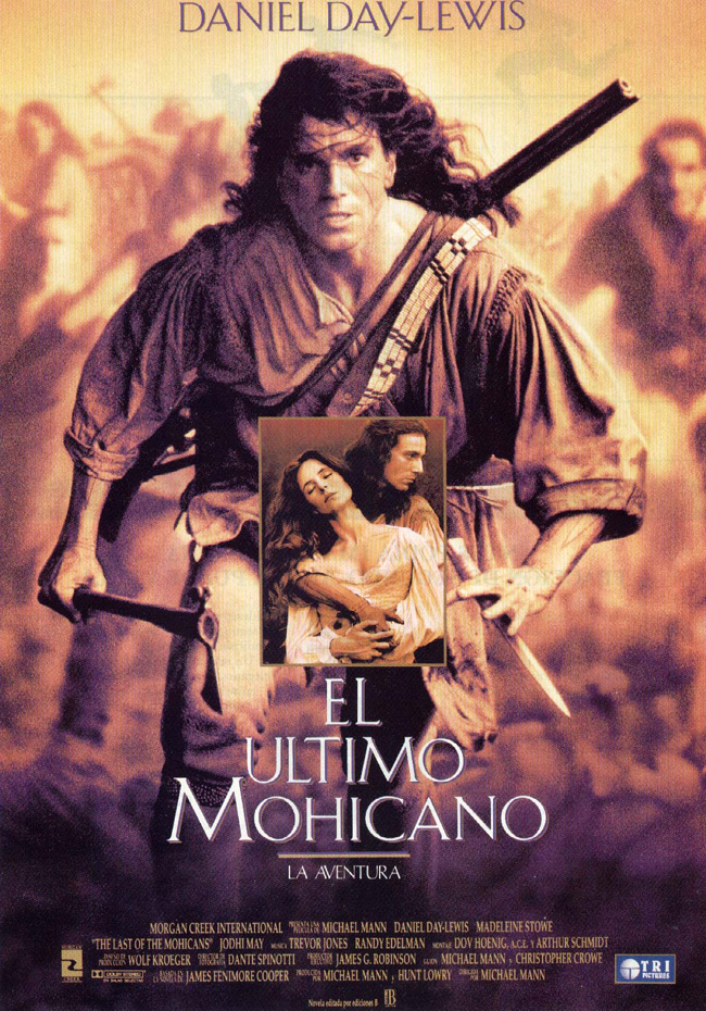 EL ULTIMO MOHICANO - The last of the mohicans - 1992