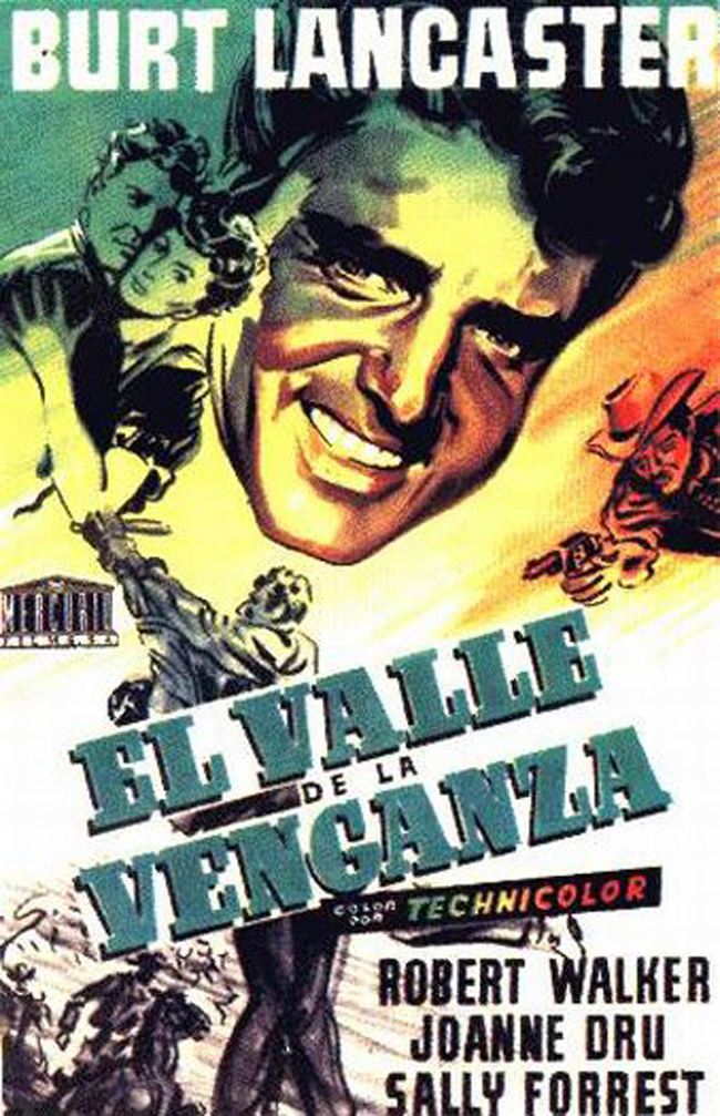 EL VALLE DE LA VENGANZA - Vengeance valley - 1951