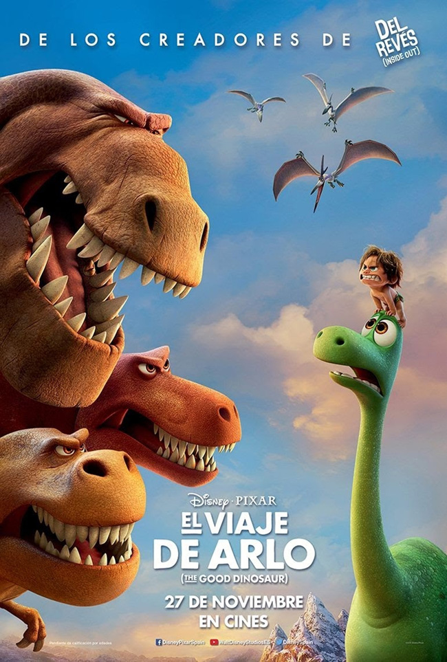 EL VIAJE DE ARLO - The Good Dinosaur - 2015