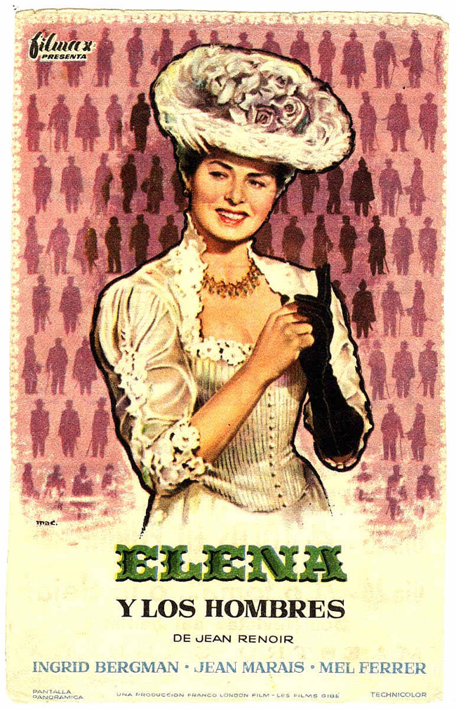 ELENA Y LOS HOMBRES - Elena et les hommes - 1956
