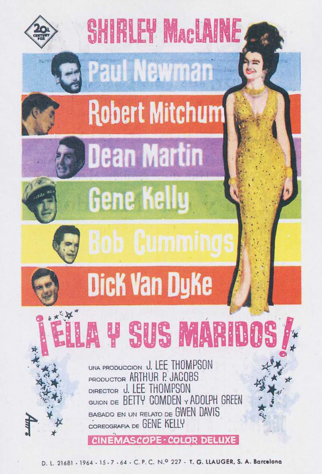 ELLA Y SUS MARIDOS - What a Way to Go! - 1964