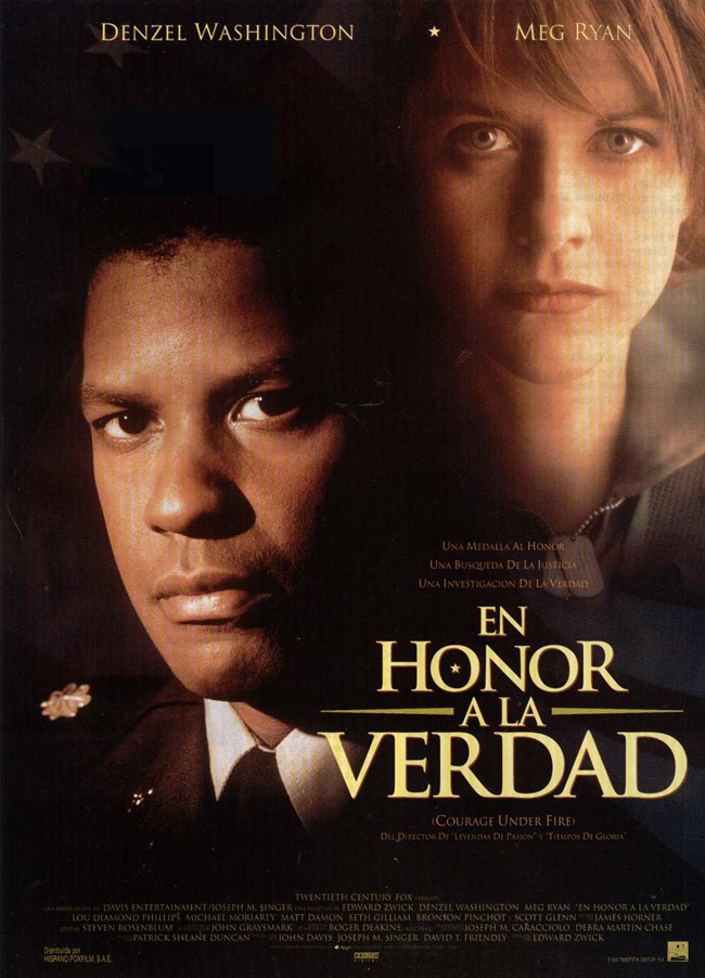 EN HONOR A LA VERDAD - Courage Under Fire - 1996