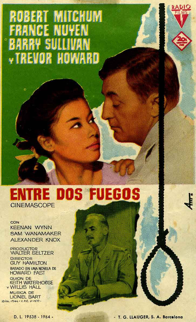 ENTRE DOS FUEGOS - Man in the Middle - 1964