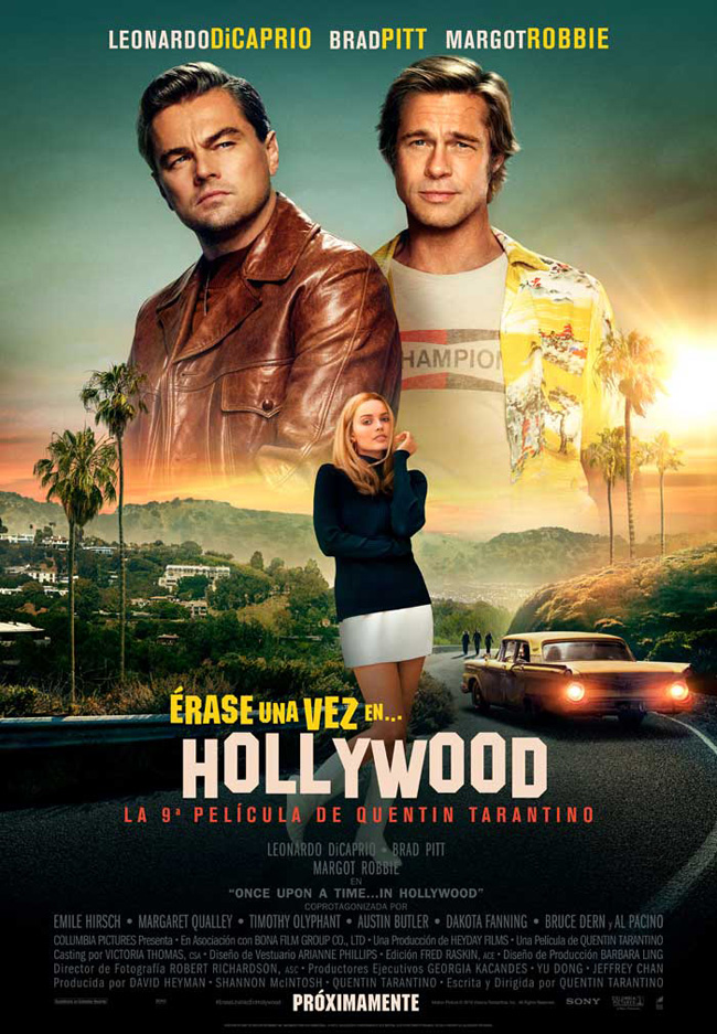 ERASE UNA VEZ HOLLYWOOD - Once upon a time in Hollywood - 2019