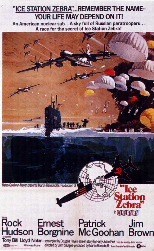 ESTACION POLAR CEBRA - Ice station Zebra - 1968