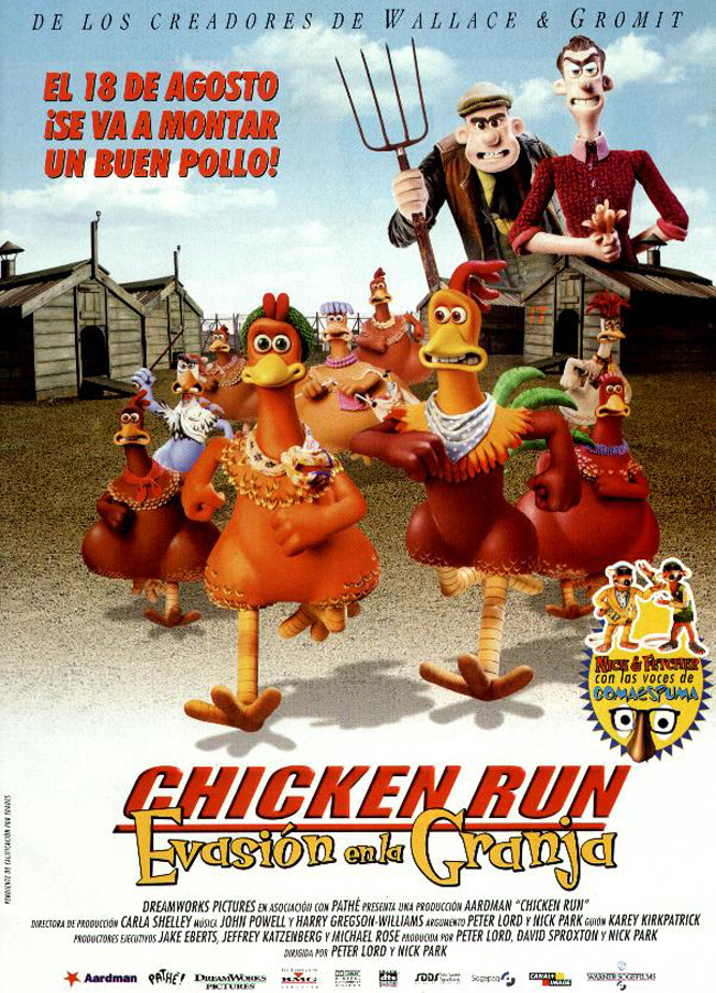 EVASION EN LA GRANJA - Chicken run - 2000