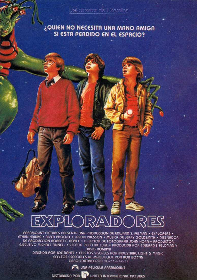 EXPLORADORES - Explorers - 1985