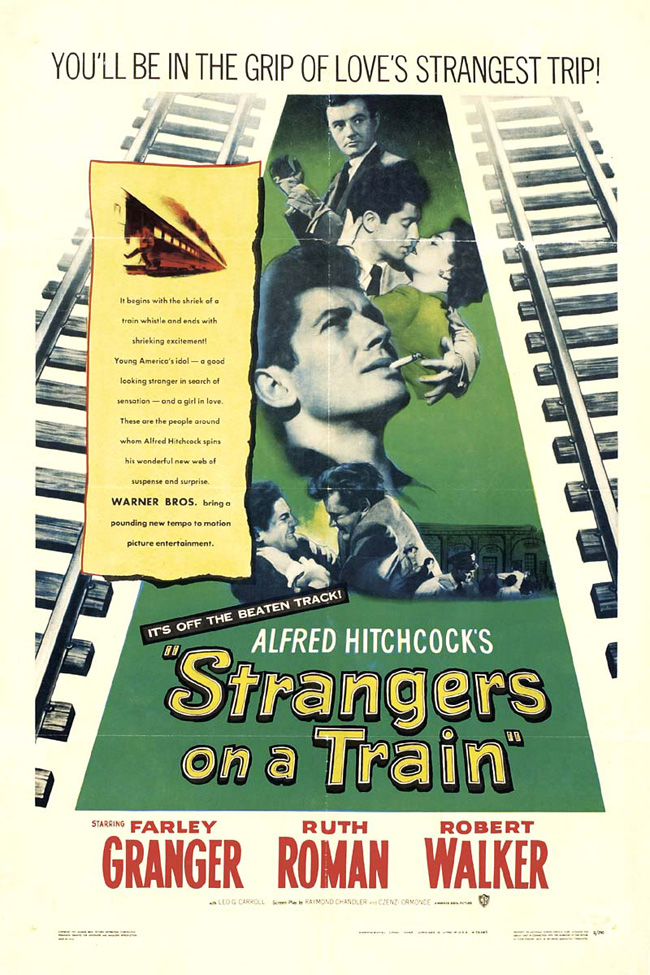 EXTRAÑOS EN UN TREN - Strangers on a train - 1951 C2