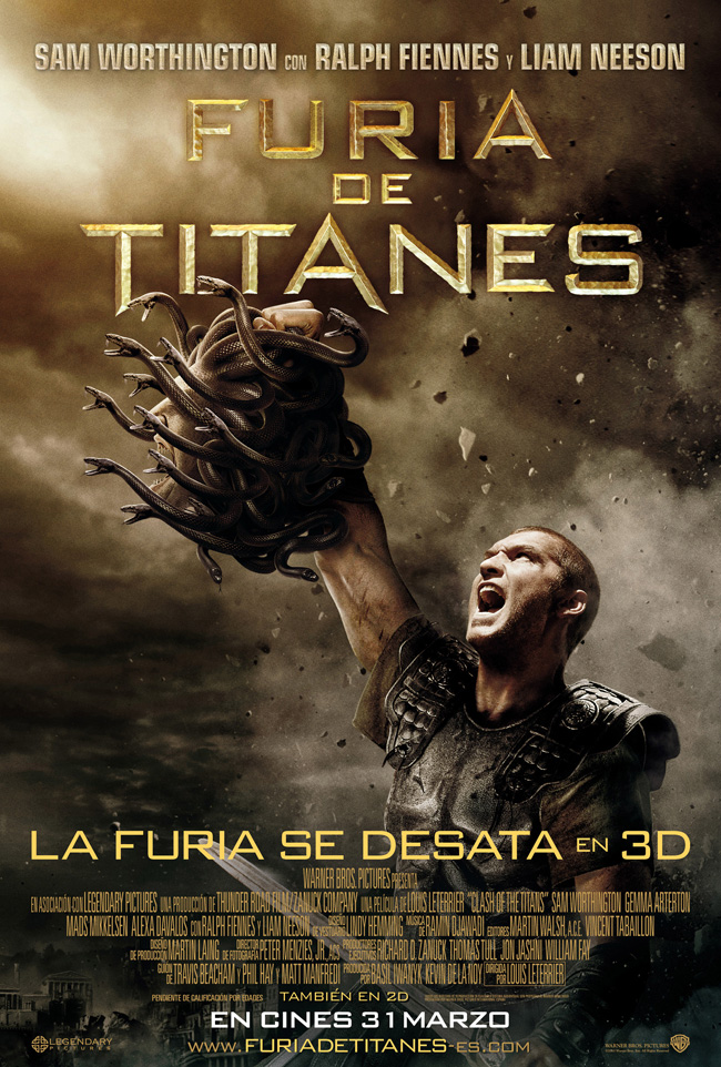FURIA DE TITANES - Clash of the titans - 2010