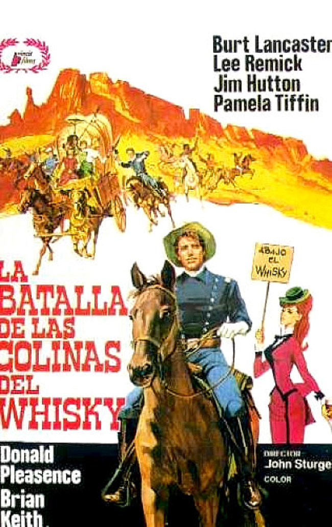 LA BATALLA DE LAS COLINAS DEL WHISKY - The Hallelujah Trail - 1965