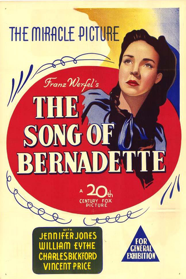 LA CANCION DE BERNARDETTE - The song of Bernadette - 1943