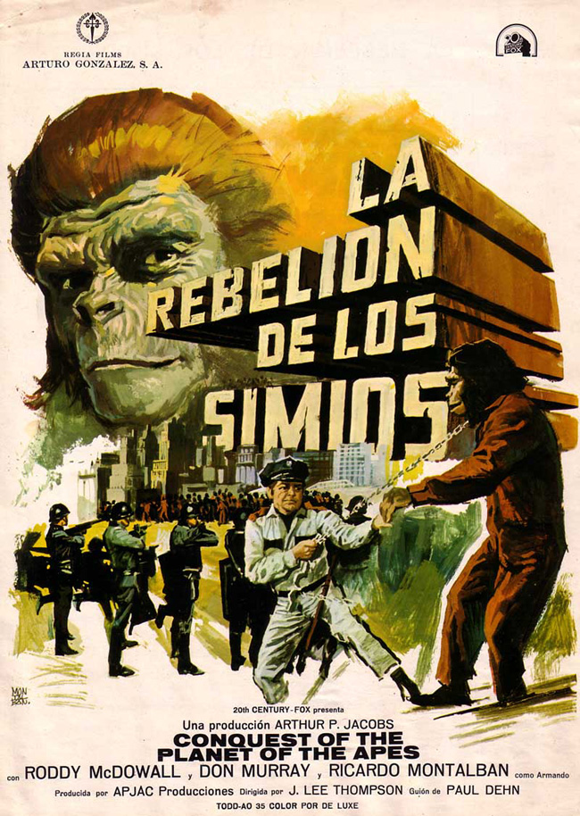 LA REBELION DE LOS SIMIOS - Conquest of the Planet of the Apes - 1972
