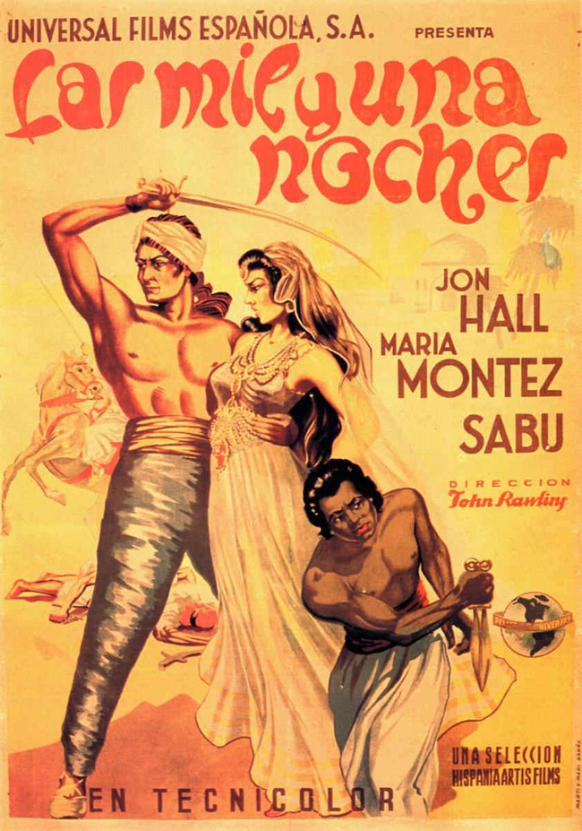LAS MIL Y UNA NOCHES - Arabian Nights - 1942