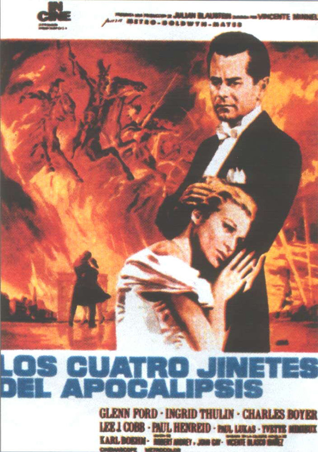 LOS CUATRO JINETES DEL APOCALIPSIS - Four horsemen of the Apocalypse - 1962