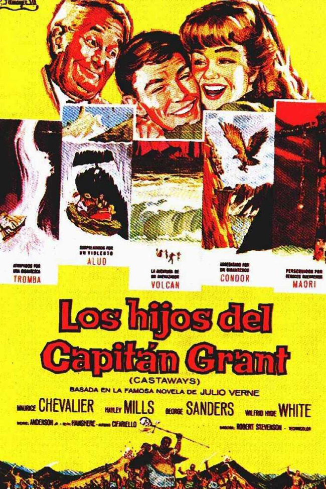 LOS HIJOS DEL CAPITAN GRANT - In Search of the Castaways - 1962