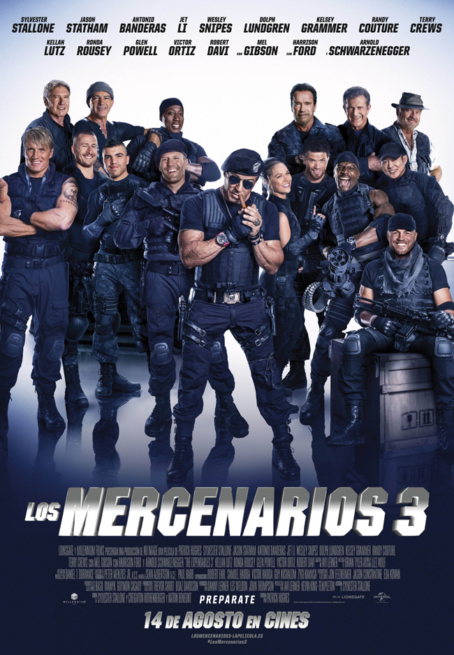 LOS MERCENARIOS 3 - The Expendables 3 - 2014