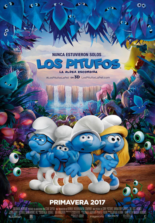 LOS PITUFOS, LA ALDEA ESCONDIDA - Smurfs, The lost village - 2017