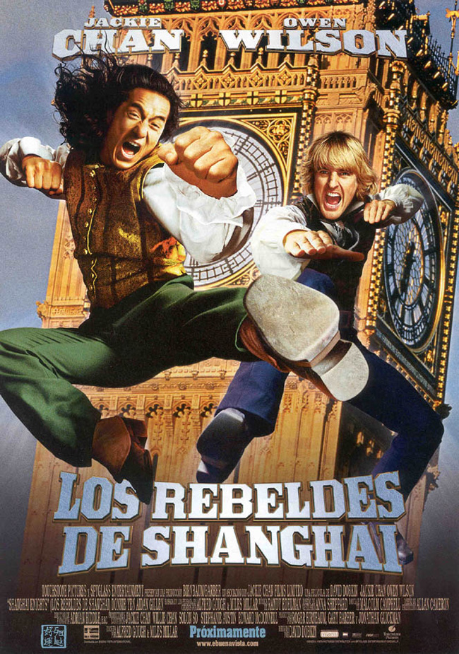 LOS REBELDES DE SHANGHAI - Shangai Knights - 2003